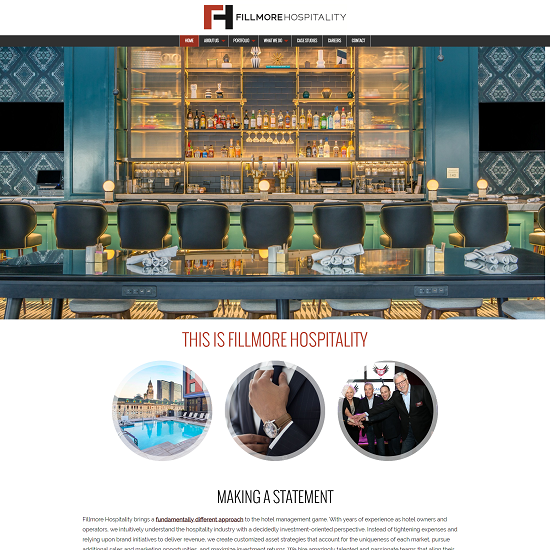 fillmore hospitality website